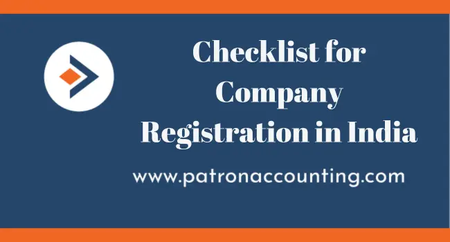 checklist for company registration
