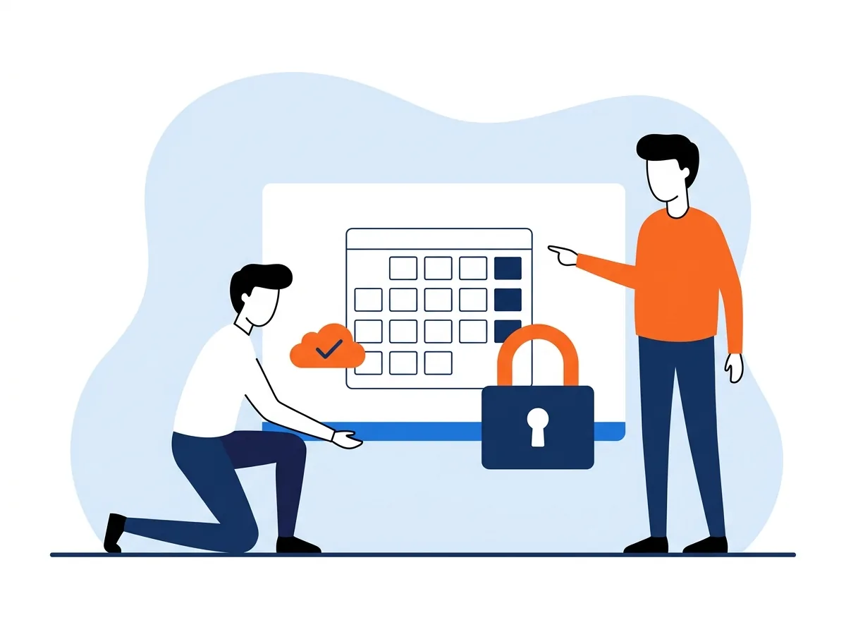 Illustration for Close and report payables: Each period closes with a payables ageing, a hold report explaining why