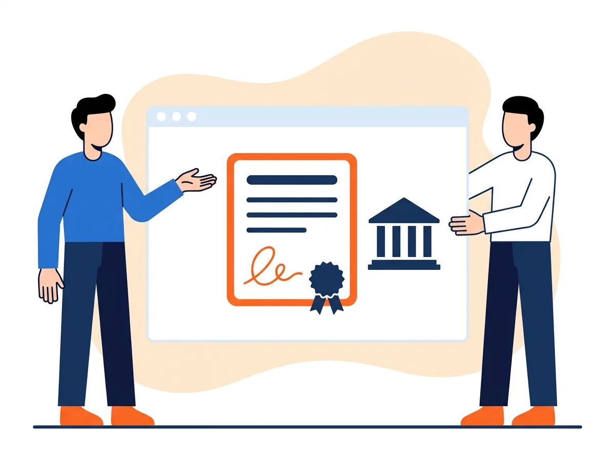 The certificate is issued in the authority's own format, signed by a practising chartered accountant and carrying a UDIN