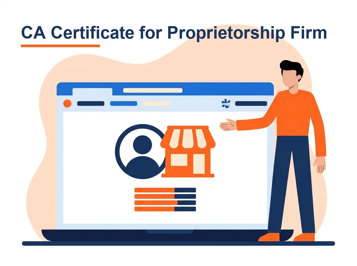Business and personal position certified as one, because a proprietorship has no legal existence apart from its owner