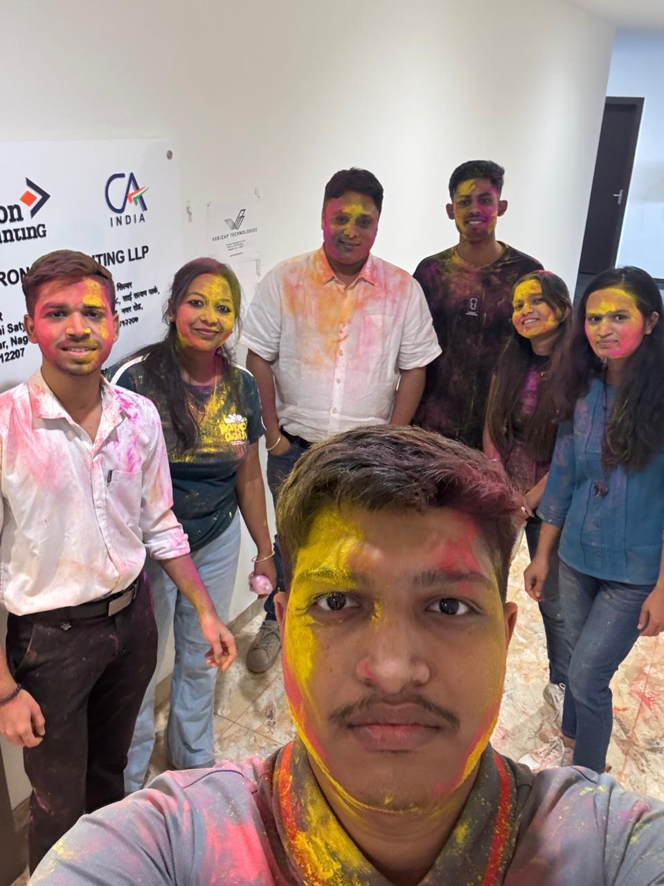 Holi celebration