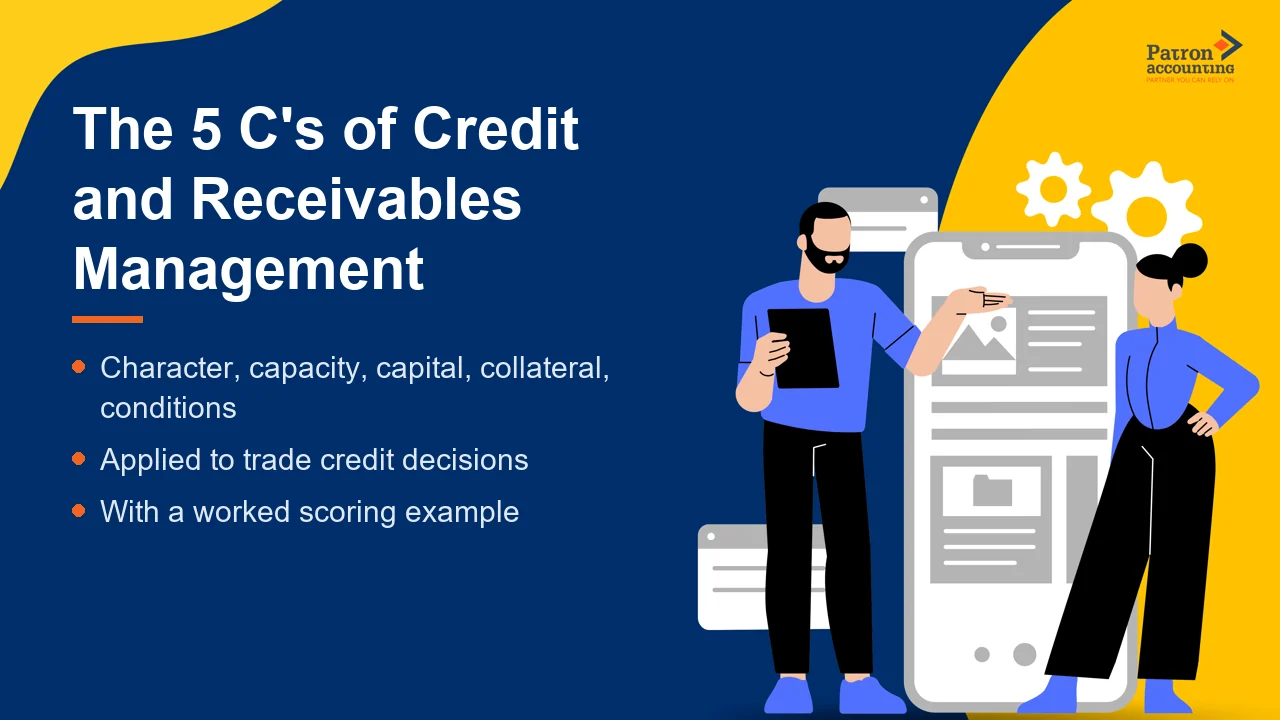 The 5 C's of Credit and Receivables Management - Featured Image
