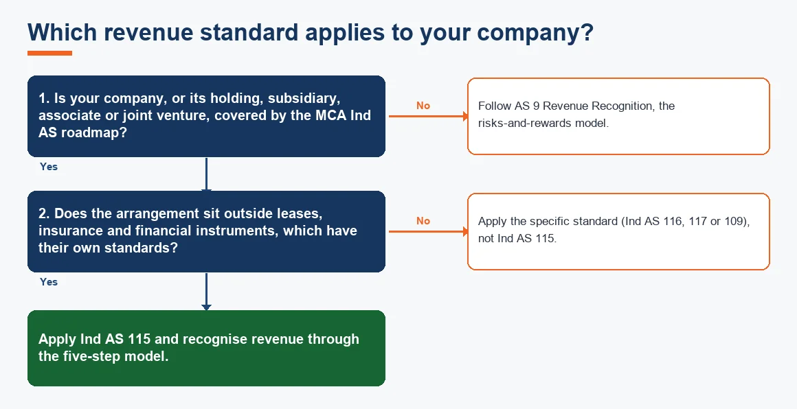 Which revenue standard applies to your company?