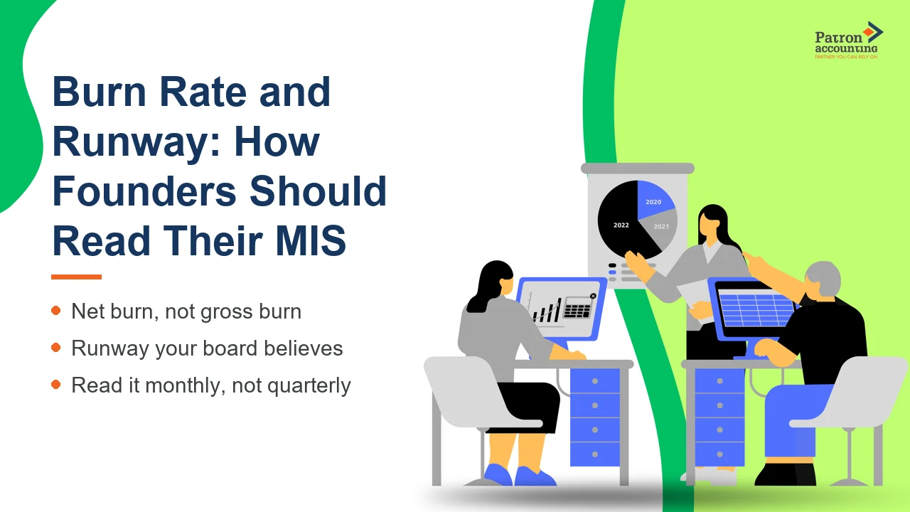 Burn Rate and Runway: How Founders Should Read Their MIS - Featured Image