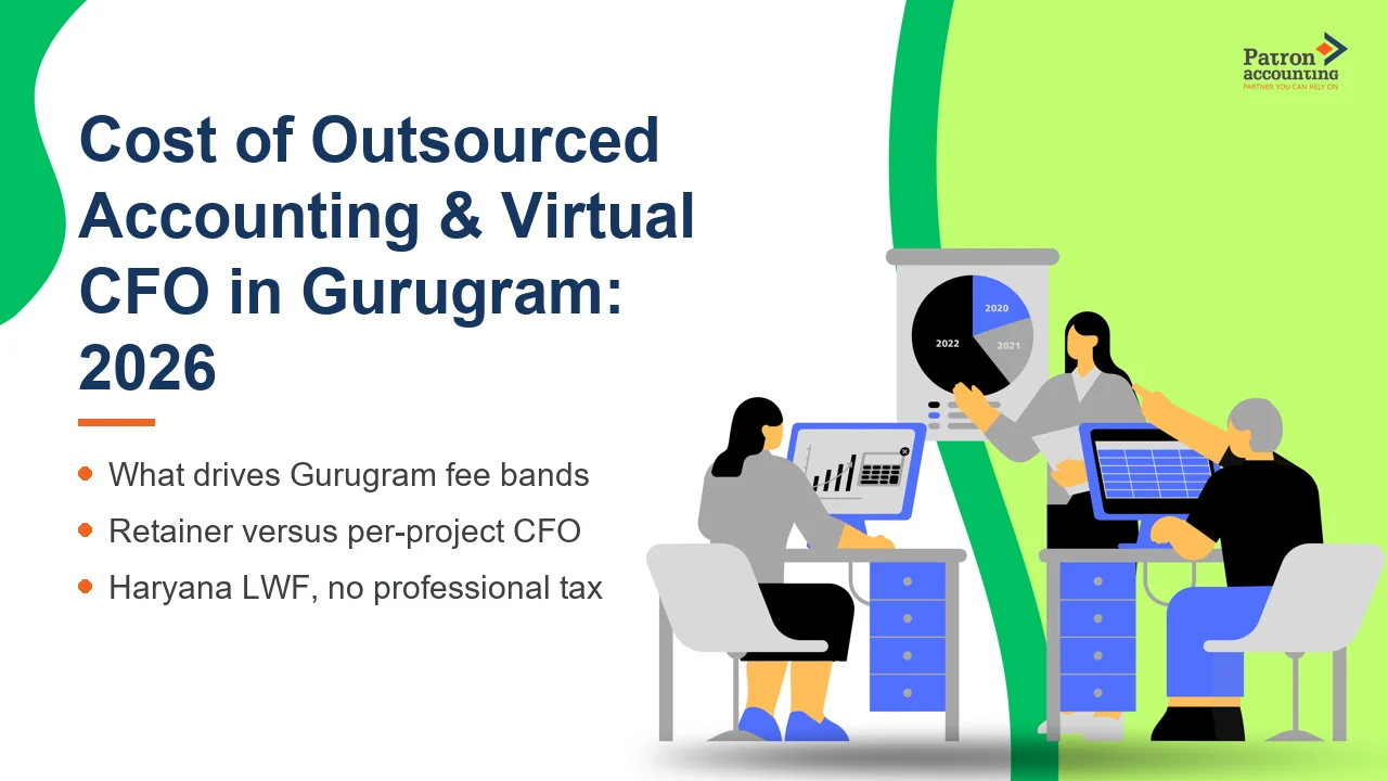 Cost of Outsourced Accounting & Virtual CFO in Gurugram: 2026 - Featured Image