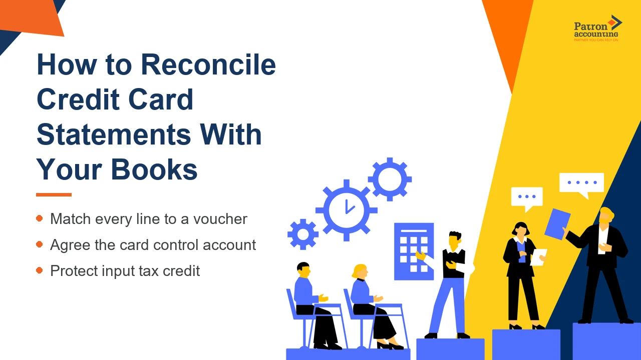 How to Reconcile Credit Card Statements With Your Books - Featured Image