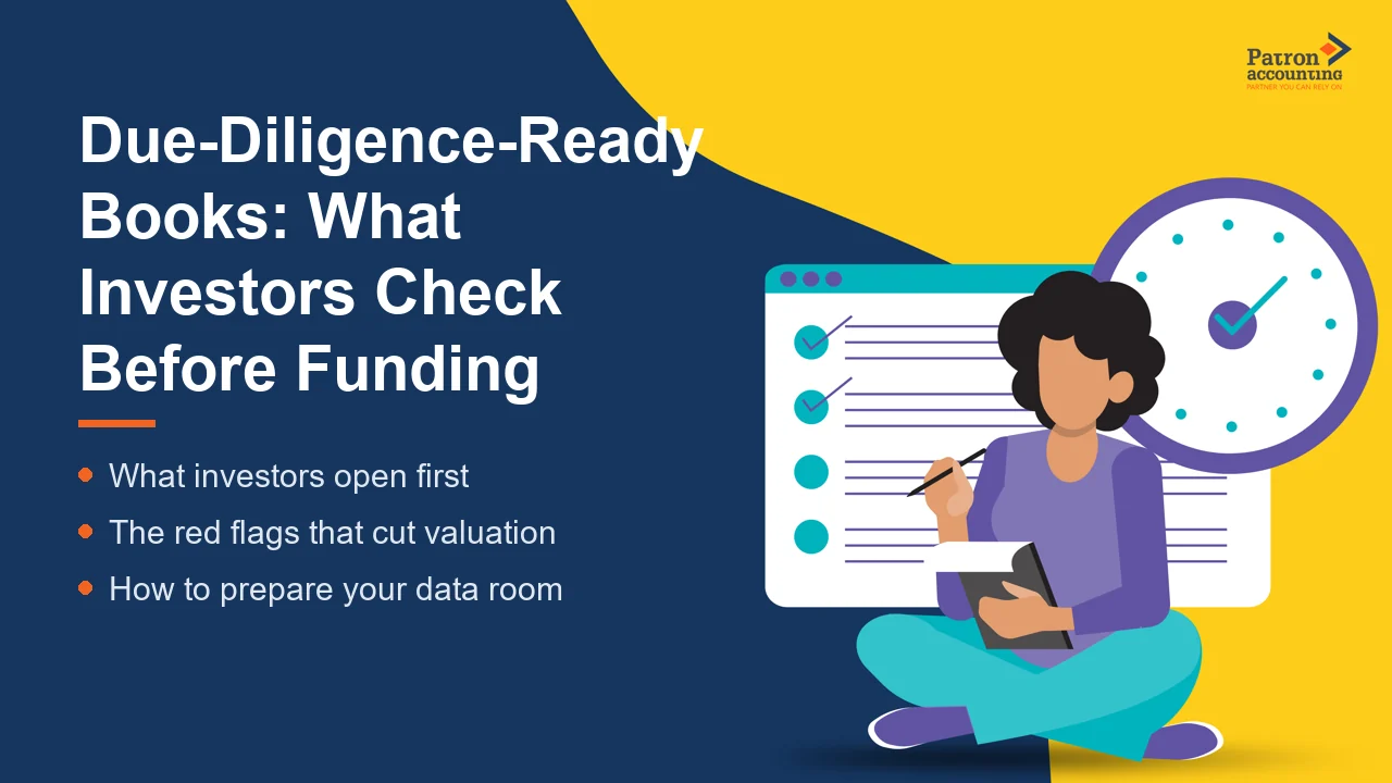 Due-Diligence-Ready Books: What Investors Check Before Funding - Featured Image
