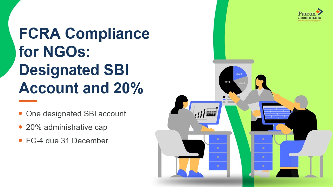 FCRA Compliance for NGOs: Designated SBI Account and 20% Admin Cap