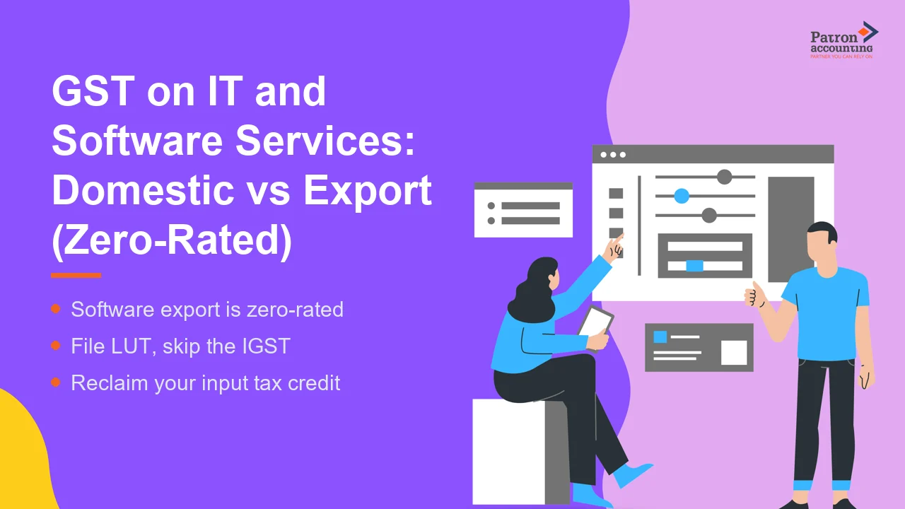 GST on IT and Software Services: Domestic vs Export (Zero-Rated) - Featured Image