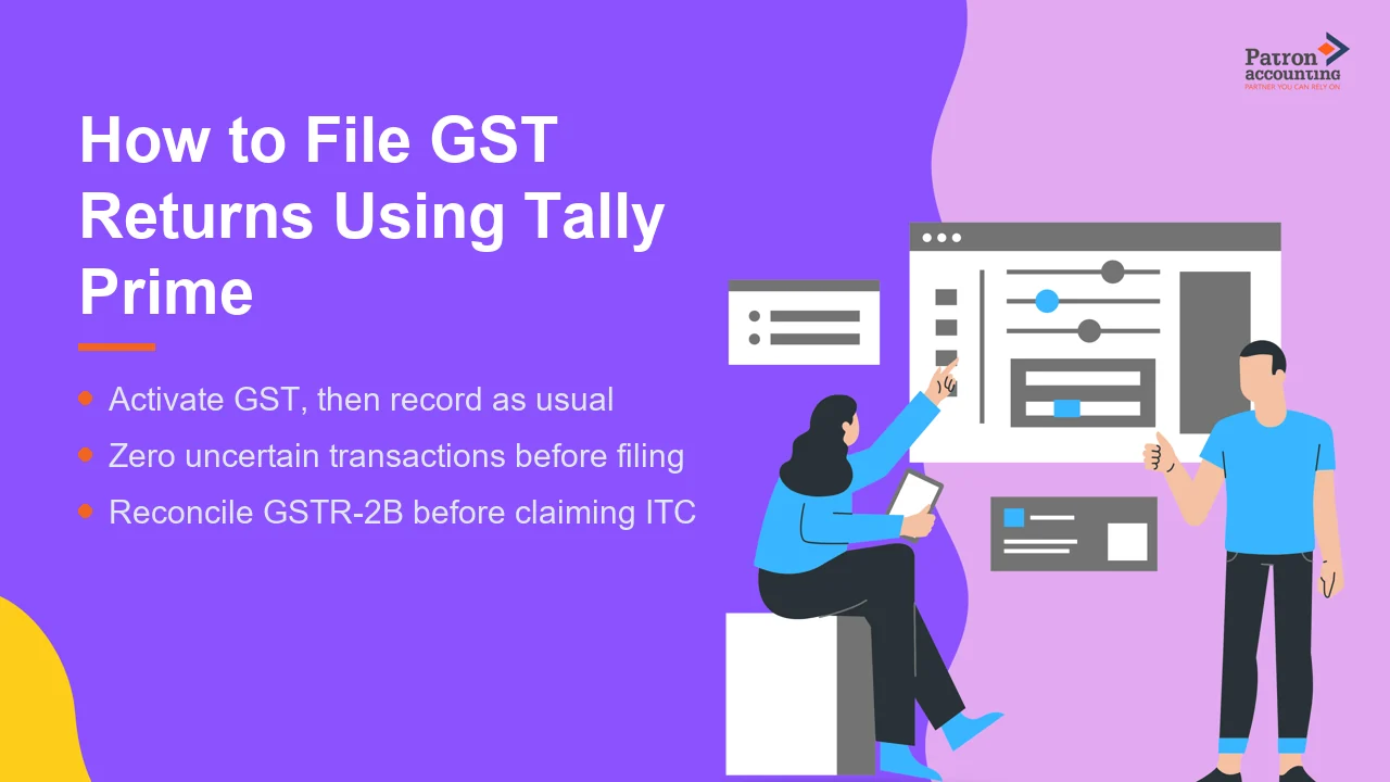 How to File GST Returns Using Tally Prime - Featured Image