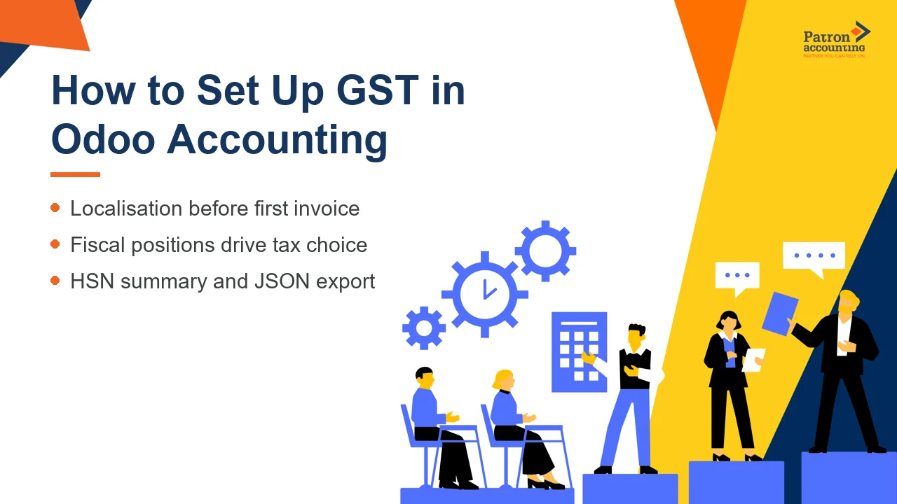 How to Set Up GST in Odoo Accounting - Featured Image