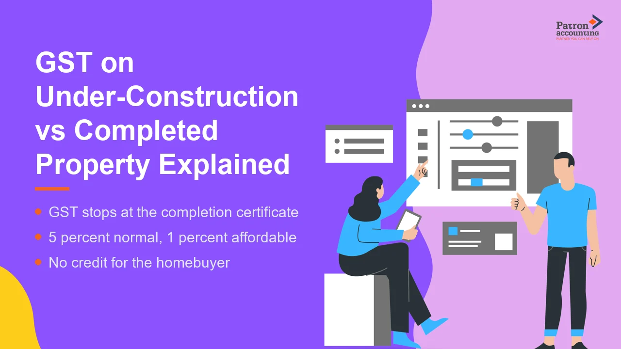 GST on Under-Construction vs Completed Property Explained - Featured Image