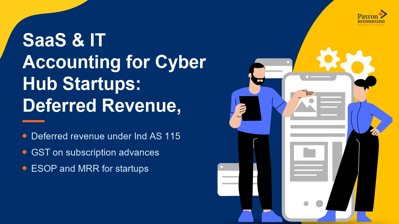 SaaS & IT Accounting for Cyber Hub Startups: Deferred Revenue, ESOPs, MRR - Featured Image