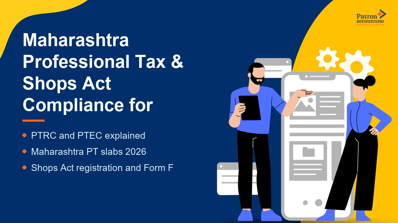 Maharashtra Professional Tax & Shops Act Compliance for Employers (PTRC/PTEC) - Featured Image