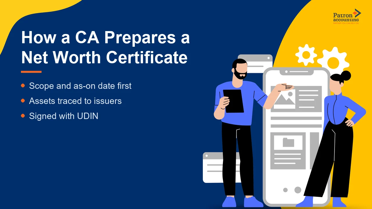How a CA Prepares a Net Worth Certificate - Featured Image