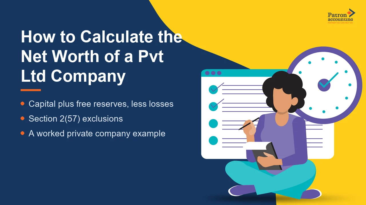 How to Calculate the Net Worth of a Pvt Ltd Company - Featured Image
