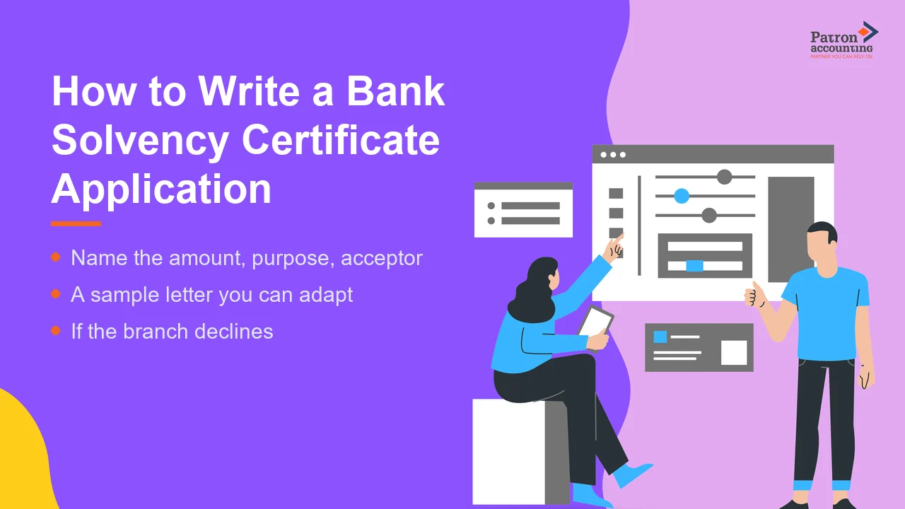 How to Write a Bank Solvency Certificate Application - Featured Image