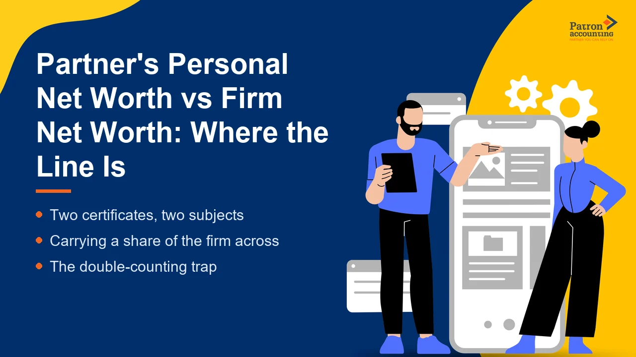 Partner's Personal Net Worth vs Firm Net Worth: Where the Line Is