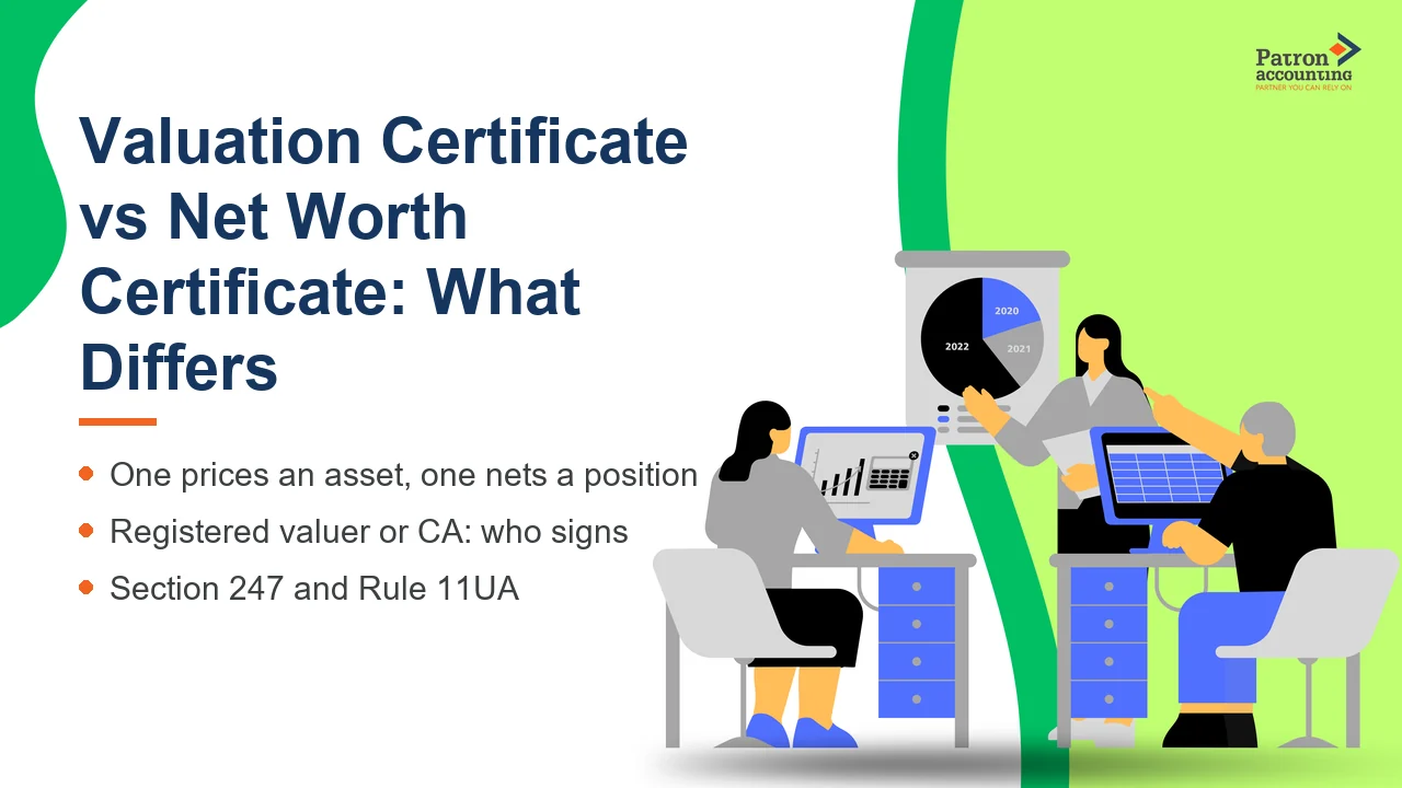 Valuation Certificate vs Net Worth Certificate: What Differs - Featured Image