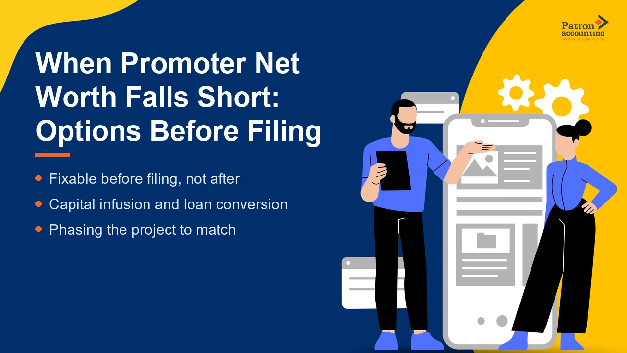 When Promoter Net Worth Falls Short: Options Before Filing - Featured Image
