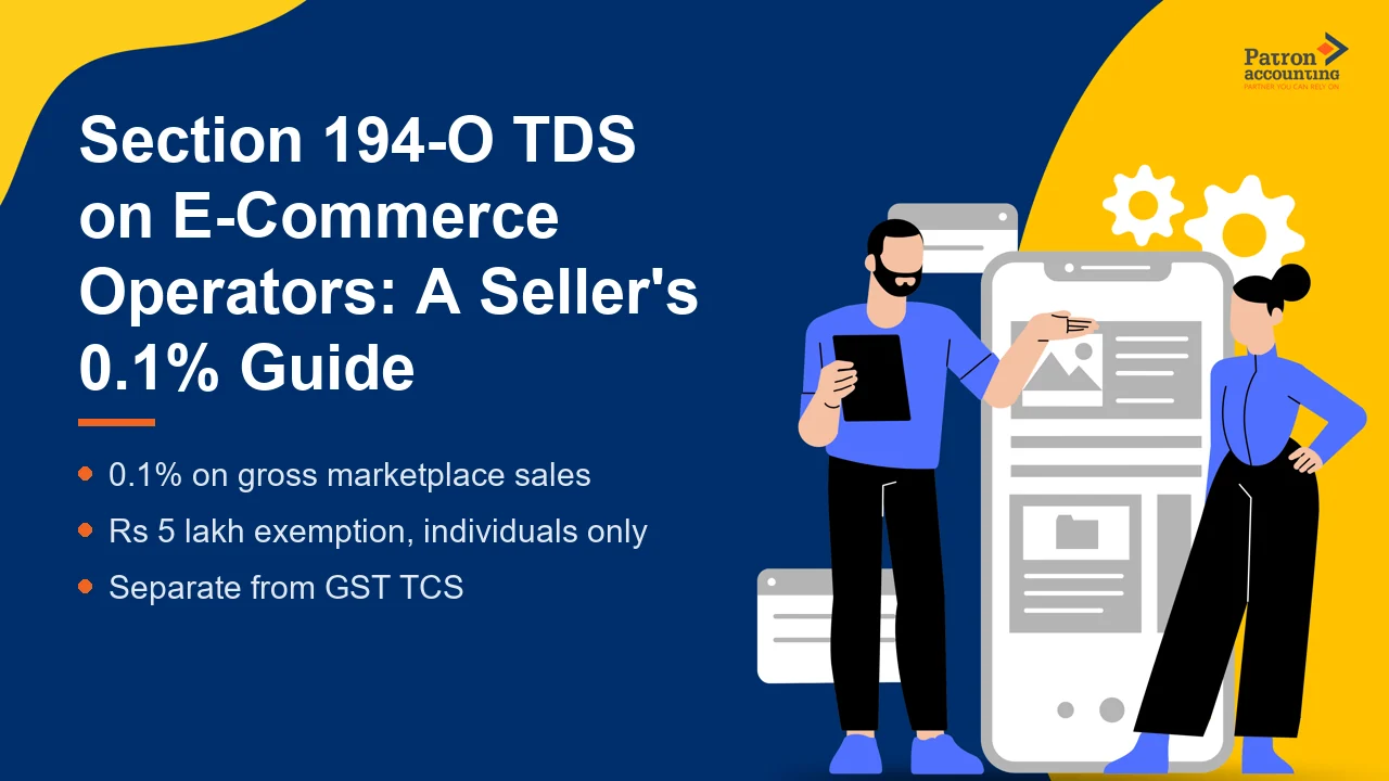 Section 194-O TDS on E-Commerce Operators: A Seller's 0.1% Guide - Featured Image