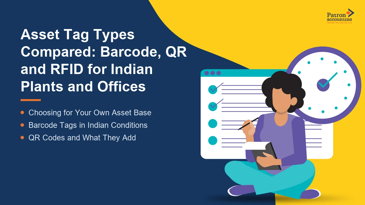 Asset Tag Types Compared: Barcode, QR and RFID for Indian Plants and Offices