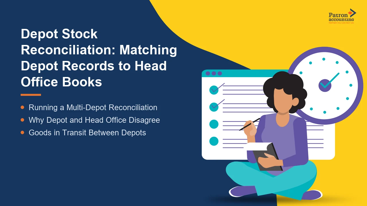 Depot Stock Reconciliation: Matching Depot Records to Head Office Books