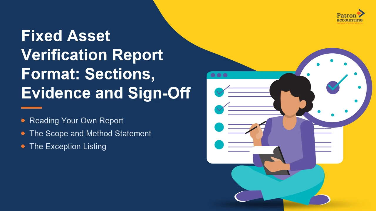 Fixed Asset Verification Report Format: Sections, Evidence and Sign-Off