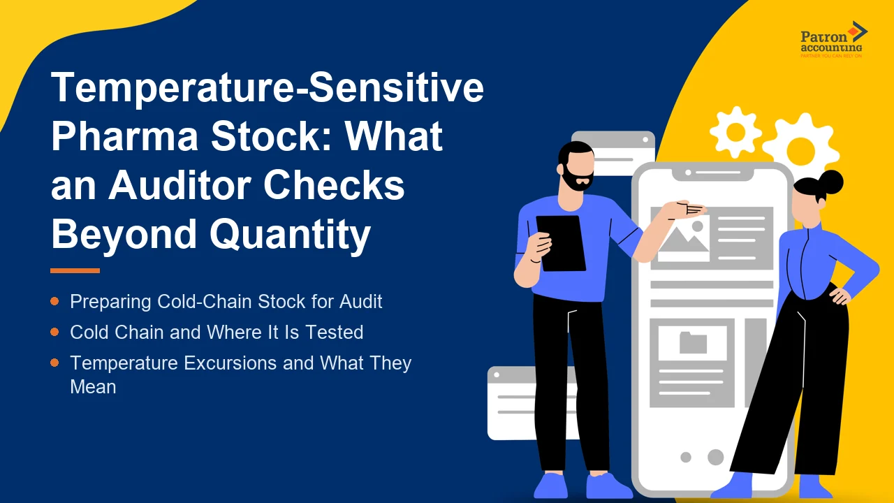 Temperature-Sensitive Pharma Stock: What an Auditor Checks Beyond Quantity