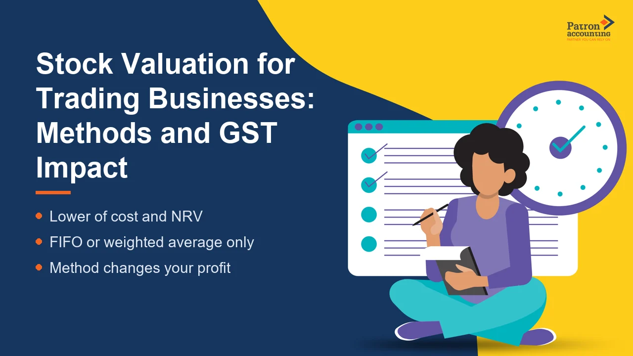 Stock Valuation for Trading Businesses: Methods and GST Impact - Featured Image