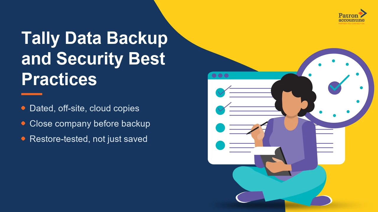 Tally Data Backup and Security Best Practices - Featured Image