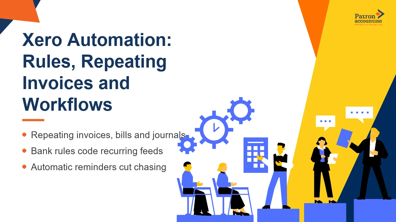 Xero Automation: Rules, Repeating Invoices and Workflows - Featured Image