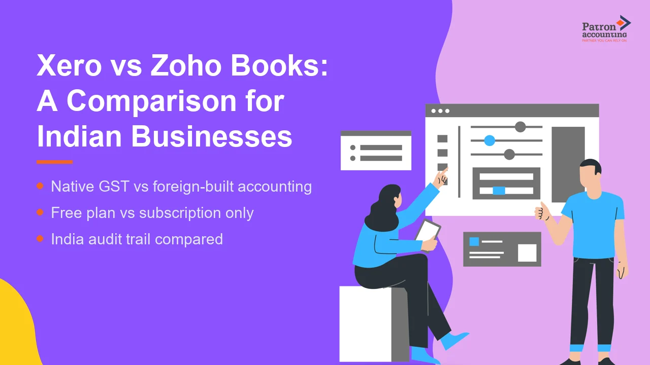Xero vs Zoho Books: A Comparison for Indian Businesses - Featured Image