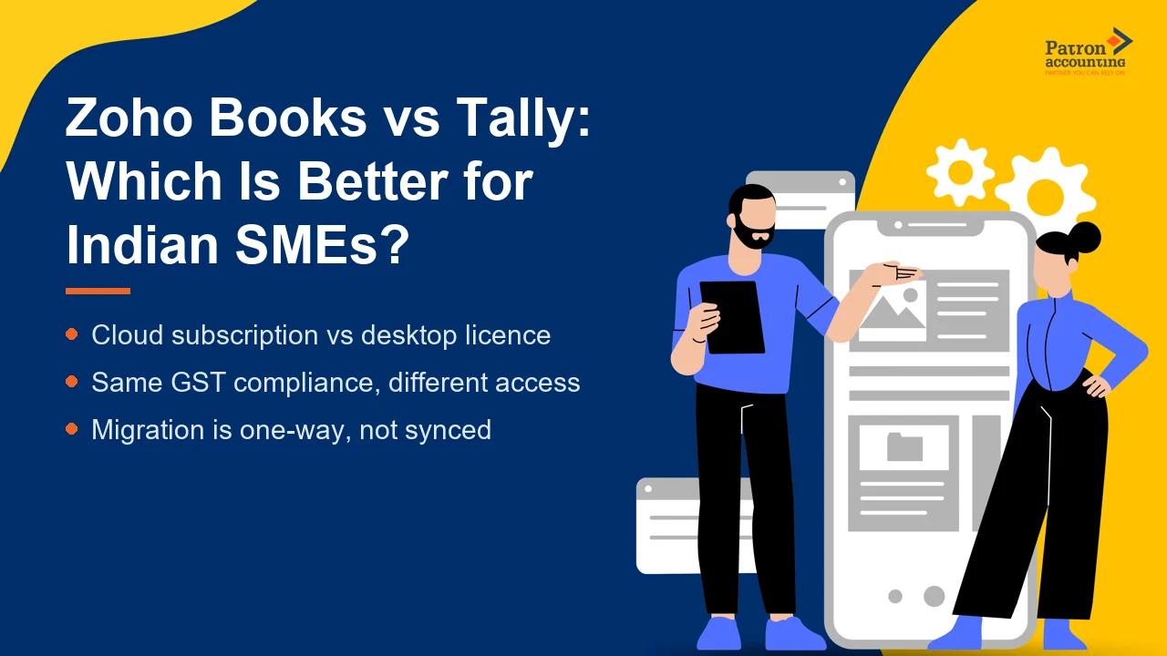 Zoho Books vs Tally: Which Is Better for Indian SMEs? - Featured Image