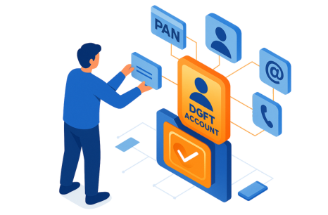 Create DGFT user profile