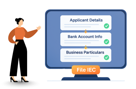File IEC application (ANF 2A form)