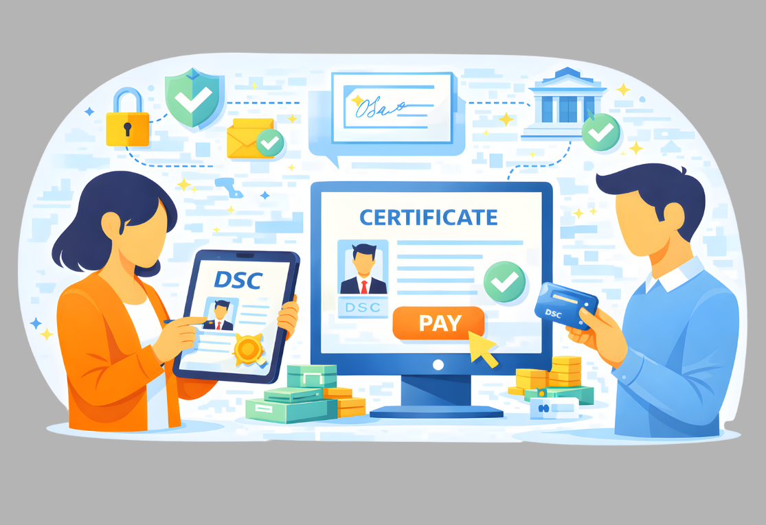 Acquire Digital Signature Certificate (DSC)
