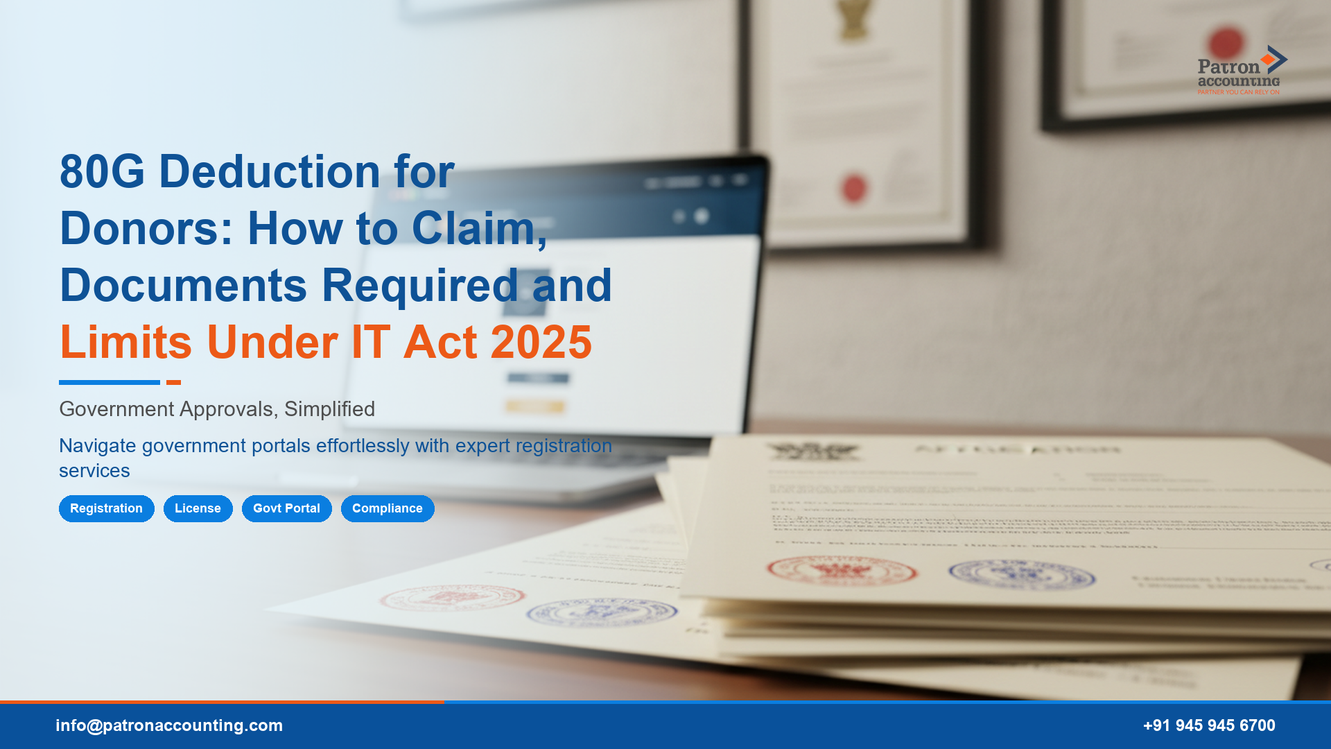 80G Deduction for Donors: How to Claim, Documents Required and Limits Under IT Act 2025