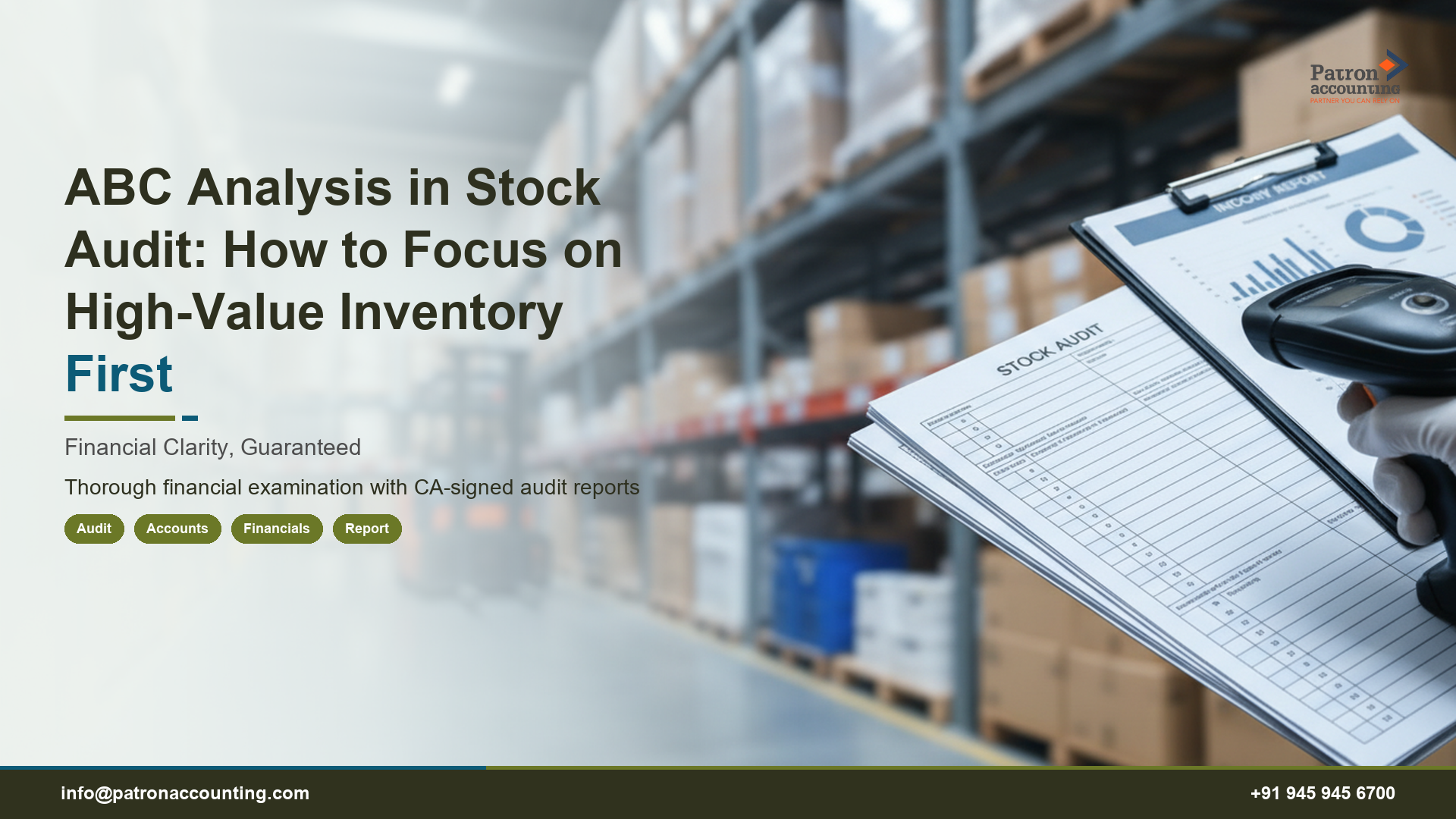 ABC Analysis in Stock Audit: How to Focus on High-Value Inventory First