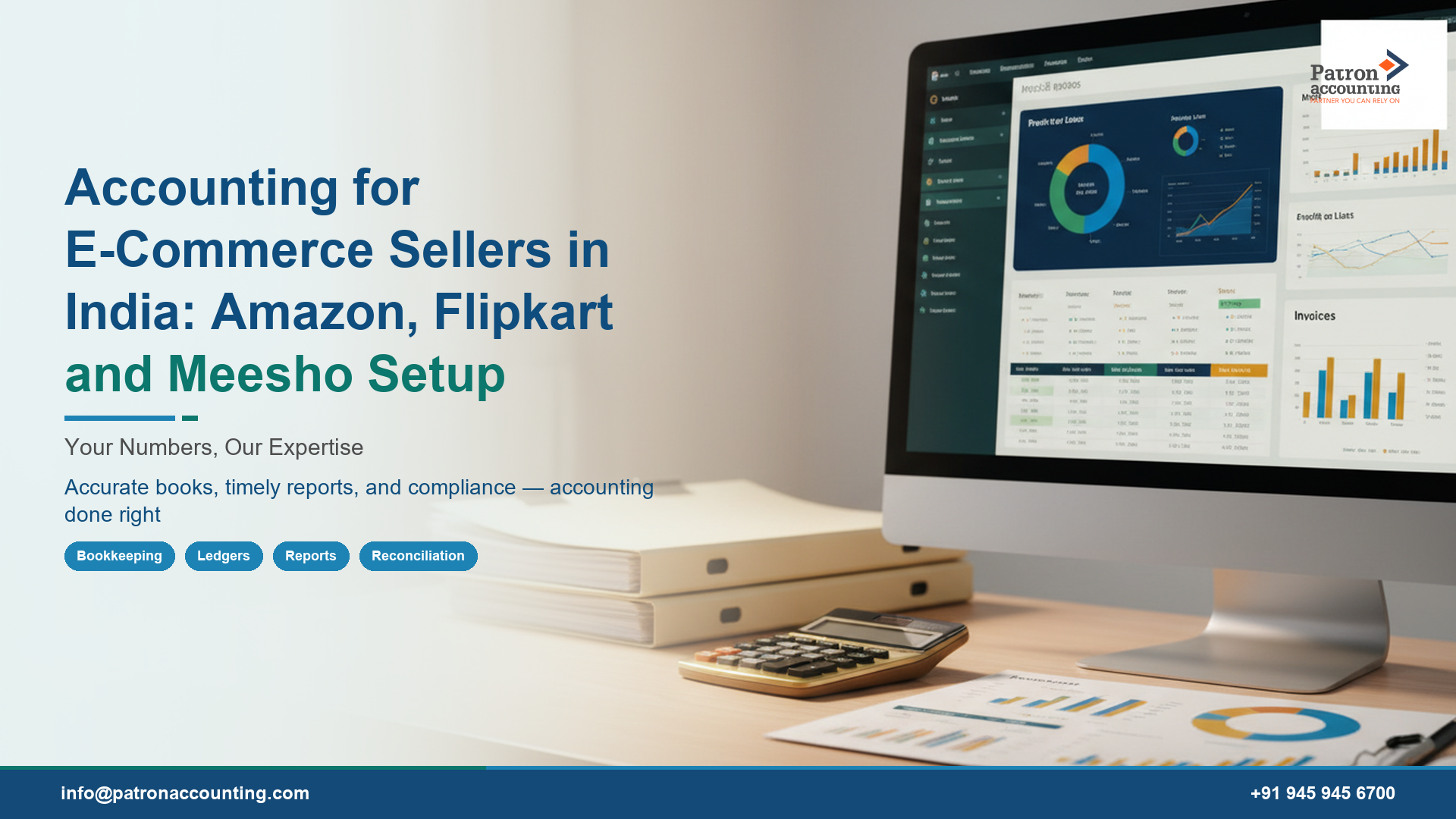 Accounting for E-Commerce Sellers in India: Amazon, Flipkart and Meesho Setup