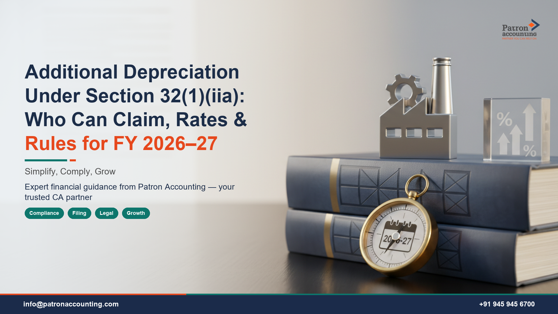 Additional Depreciation Under Section 32(1)(iia): Who Can Claim, Rates & Rules for FY 2026–27