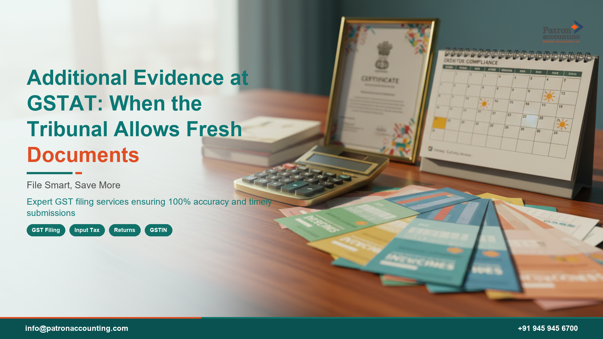 Additional Evidence at GSTAT: When the Tribunal Allows Fresh Documents