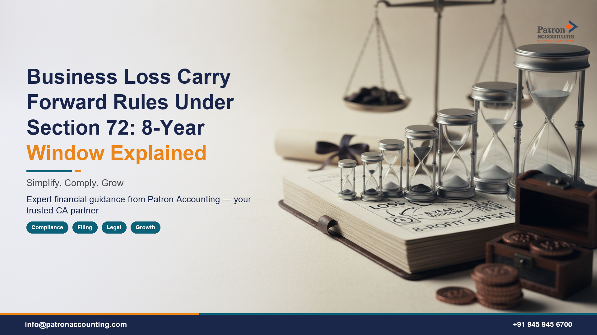 Business Loss Carry Forward Rules Under Section 72: 8-Year Window Explained