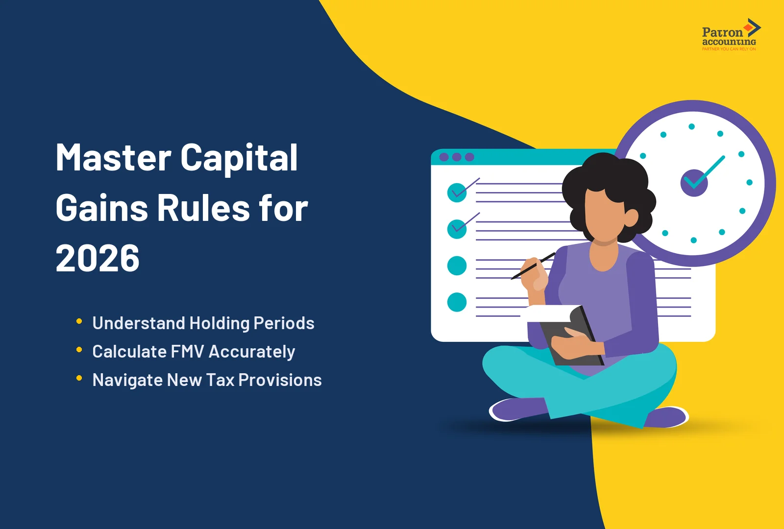 Capital Gains Rules 2026: Holding Period, FMV Calculation & New Provisions - Featured Image