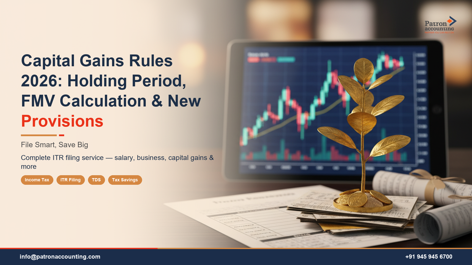 Capital Gains Rules 2026: Holding Period, FMV Calculation & New Provisions