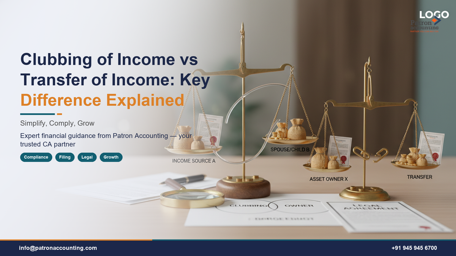 Clubbing of Income vs Transfer of Income: Key Difference Explained
