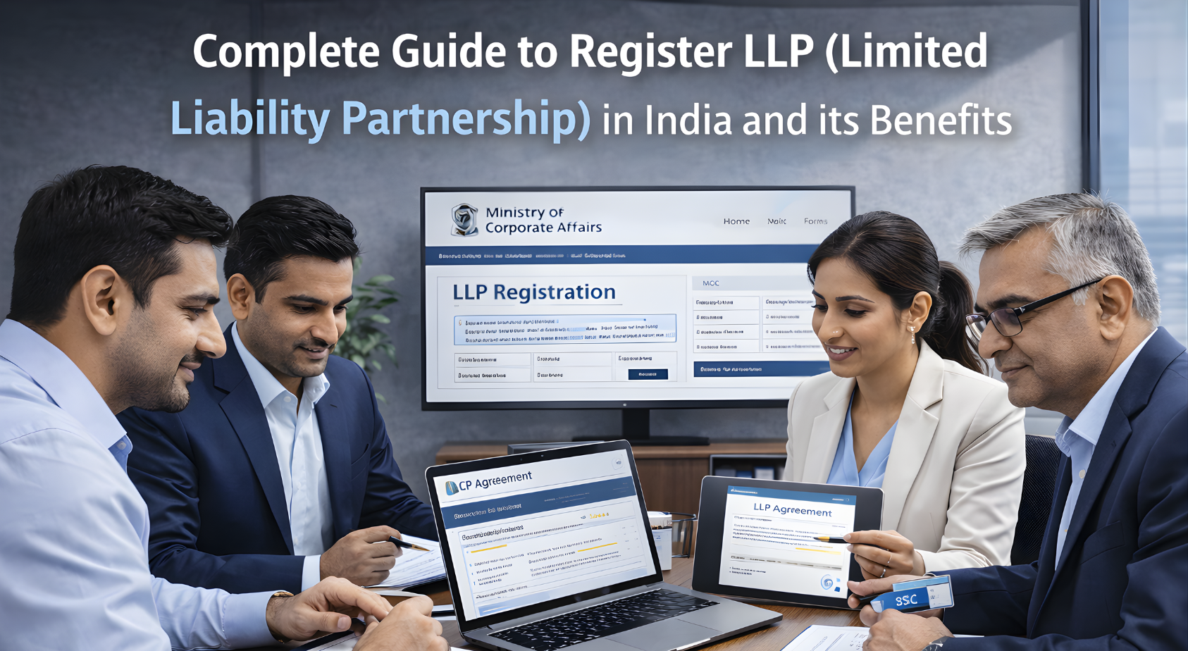 Complete Guide to Register LLP (Limited Liability Partnership) in India and Its Benefits