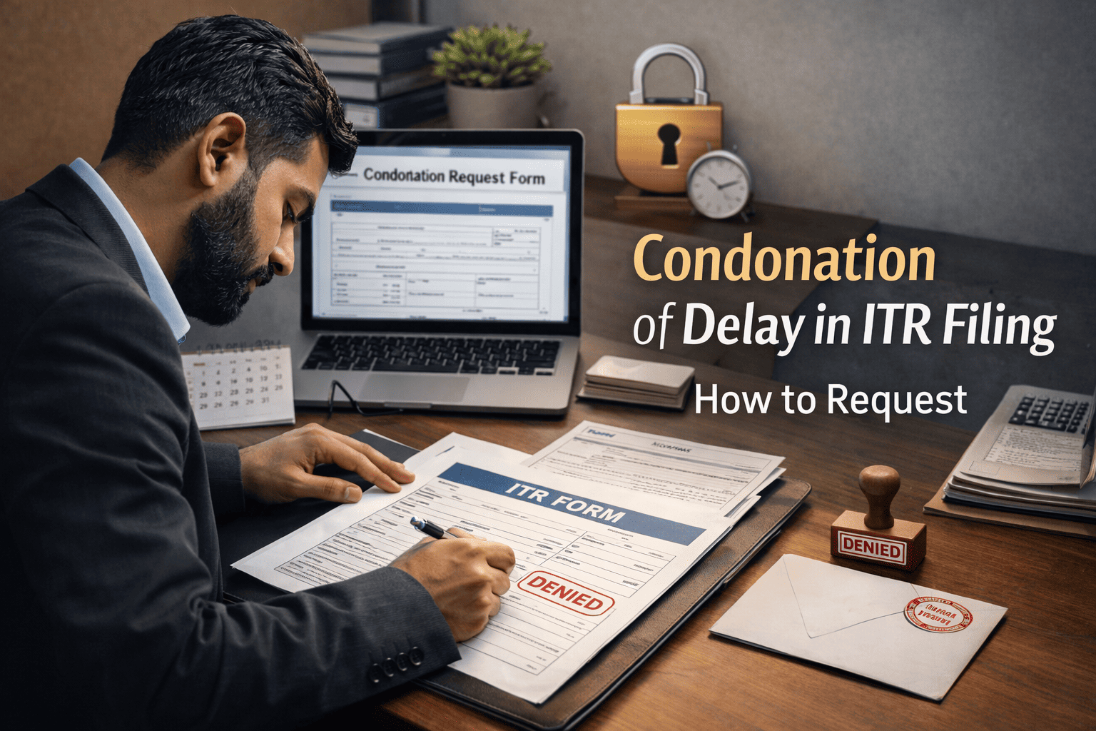 Condonation of Delay in ITR Filing: How to Request