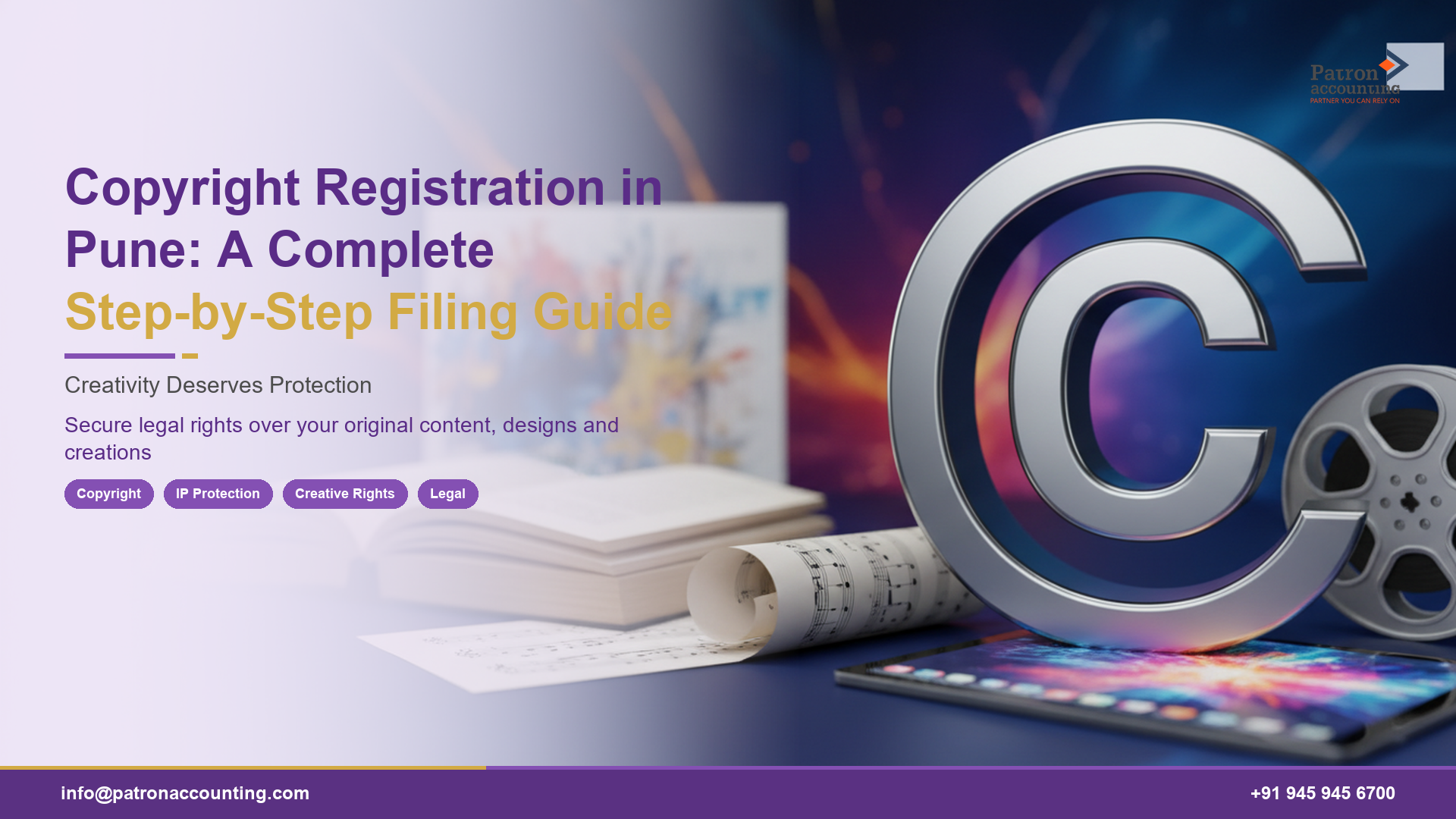 Copyright Registration in Pune: A Complete Step-by-Step Filing Guide