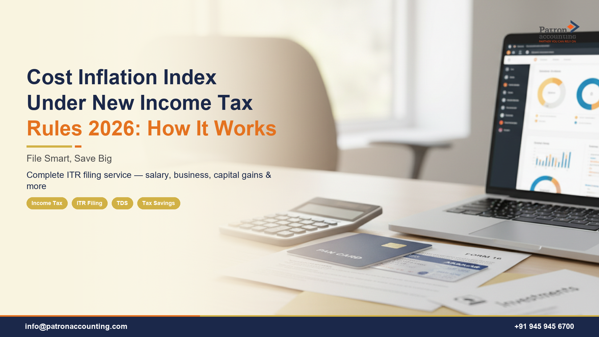 Cost Inflation Index Under New Income Tax Rules 2026: How It Works